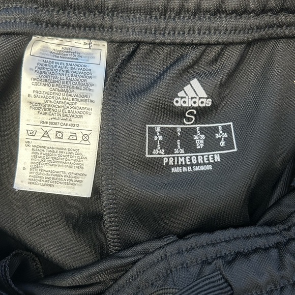 Adidas black sweatpants size small - Picture 3 of 3